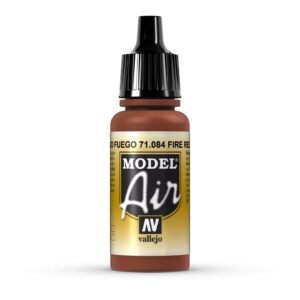71.084 VALLEJO MODEL AIR FIRE RED 17ml