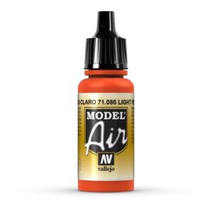 71.086 VALLEJO MODEL AIR LIGHT RED 17ml