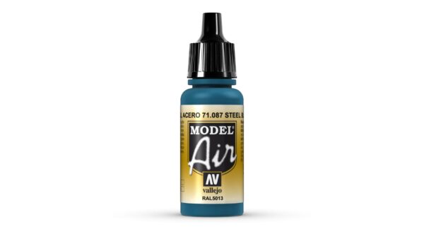 71.087 VALLEJO MODEL AIR STEEL BLUE 17ml