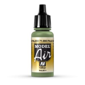 71.095 VALLEJO MODEL AIR PALE GREEN 17ml
