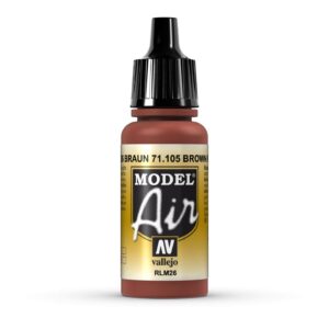 71.105 VALLEJO MODEL AIR BROWN RLM26 17ml
