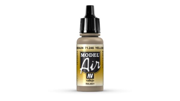 71.246 VALLEJO MODEL AIR CAMOUFLAGE SANDBROWN RAL 8031 17ml