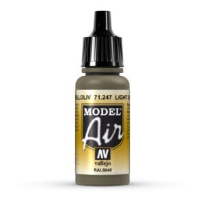 71.247 VALLEJO MODEL AIR LIGHT OLIVE RAL 6040 17ml