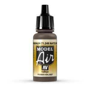 71.249 VALLEJO MODEL AIR NATO BROWN 17 ml