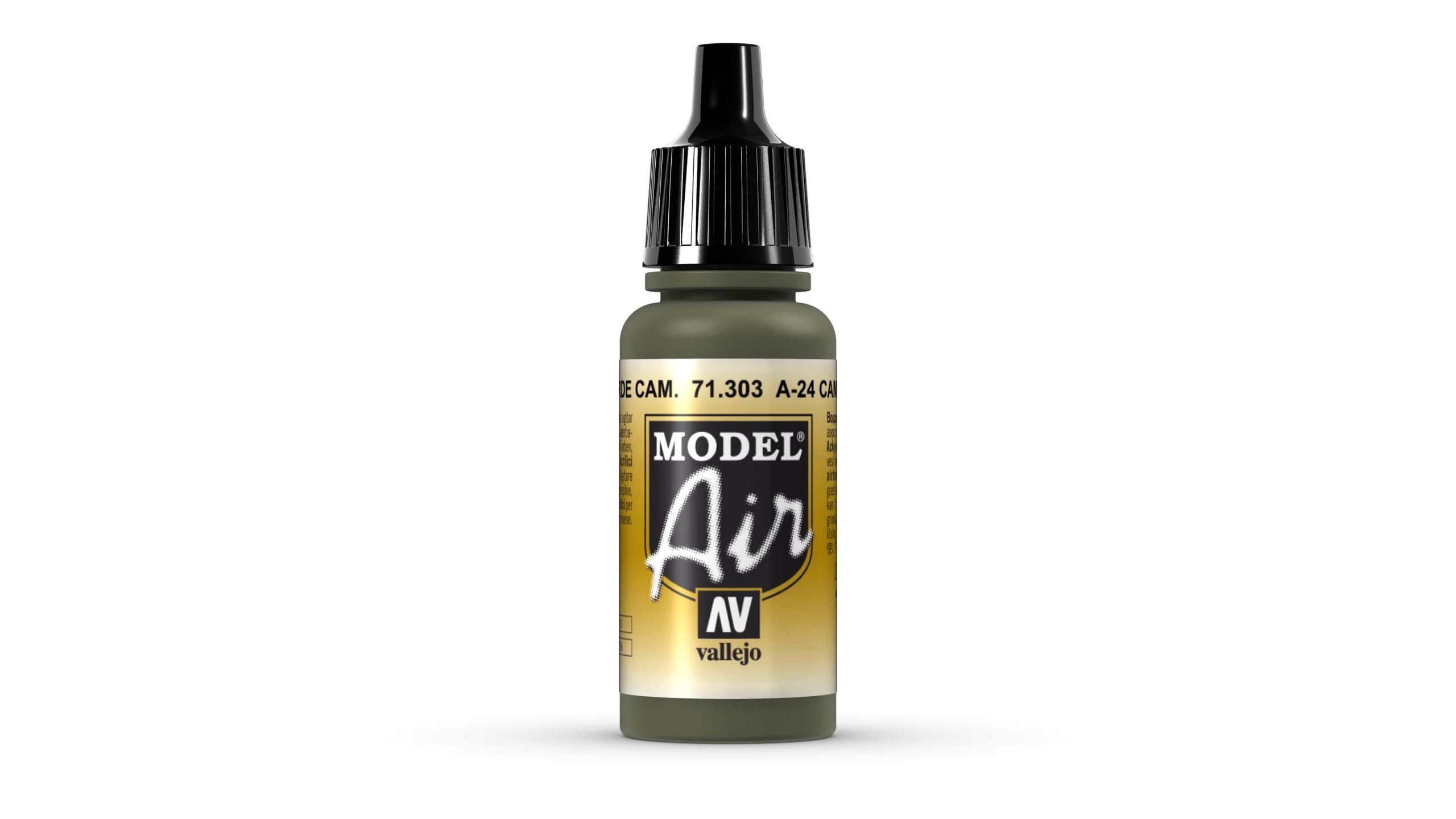 71.303 VALLEJO MODEL AIR A-24M CAMOUFLAGE GREEN 17ml