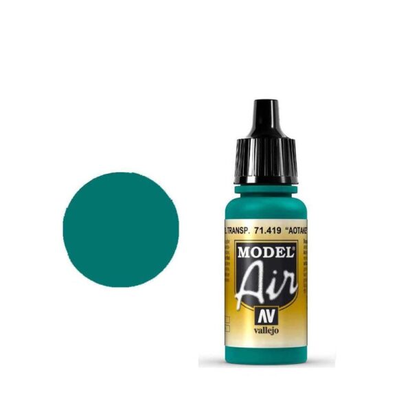 71.419 VALLEJO MODEL AIR AOTAKE TRANSLUCENT BLUE 17ml