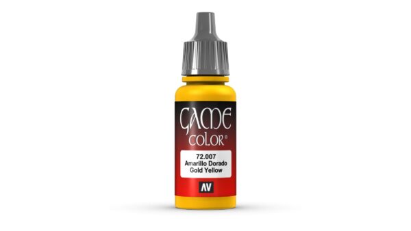 72.007 VALLEJO GAME COLOR GOLD YELLOW 17ml
