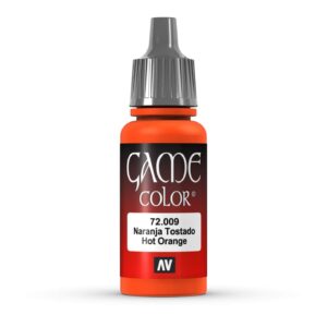 72.009 VALLEJO GAME COLOR HOT ORANGE 17ml