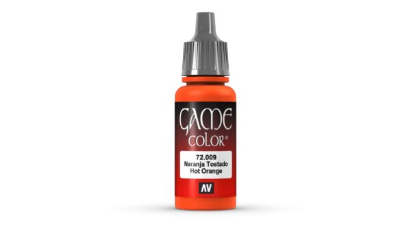 72.009 VALLEJO GAME COLOR HOT ORANGE 17ml
