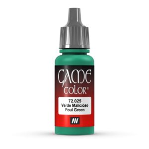 72.025 VALLEJO GAME COLOR FOUL GREEN 17ml