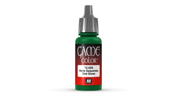 72.029 VALLEJO GAME COLOR SICK GREEN 17ml