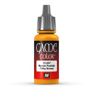 72.037 VALLEJO GAME COLOR FILTHY BROWN 17ml