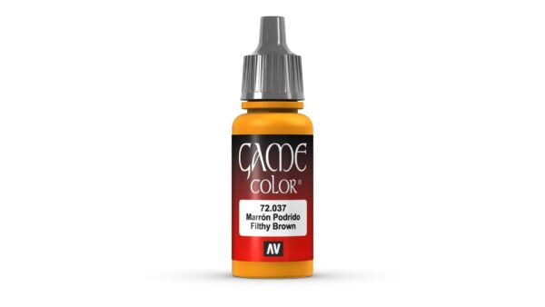 72.037 VALLEJO GAME COLOR FILTHY BROWN 17ml