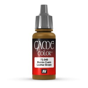 72.040 VALLEJO GAME COLOR LEATHER BROWN 17ml