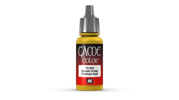 72.055 VALLEJO GAME COLOR POLISHED GOLD 17ml