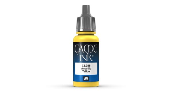 72.085 VALLEJO GAME COLOR YELLOW INK 17ml