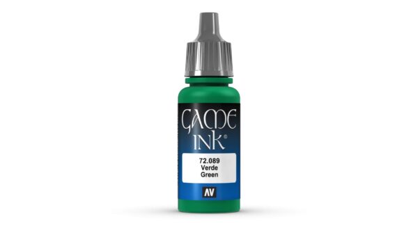 72.089 VALLEJO GAME COLOR GREEN INK 17ml
