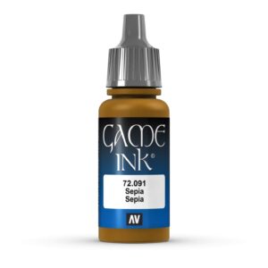 72.091 VALLEJO GAME COLOR SEPIA INK 17ml