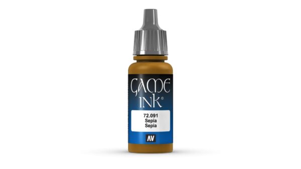 72.091 VALLEJO GAME COLOR SEPIA INK 17ml