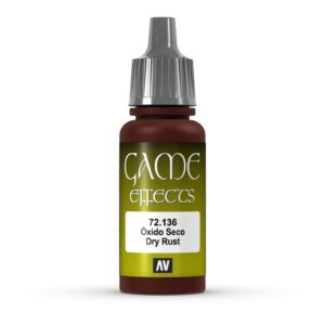 72.136 VALLEJO GAME COLOR EFFECTS DRY RUST 17ml