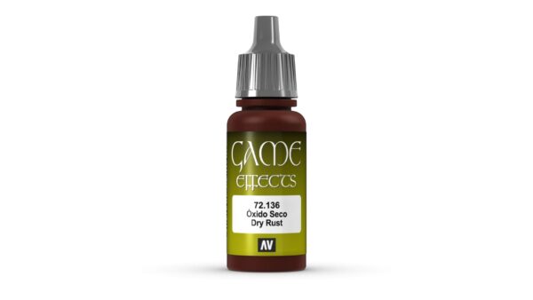 72.136 VALLEJO GAME COLOR EFFECTS DRY RUST 17ml