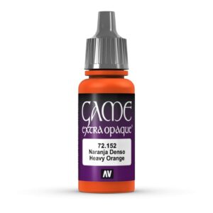 72.152 VALLEJO GAME COLOR EXTRA OPAQUE HEAVY ORANGE 17ml
