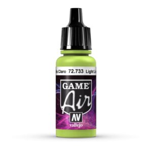 72.733 VALLEJO GAME AIR LIGHT LIVERY GREEN 17ml