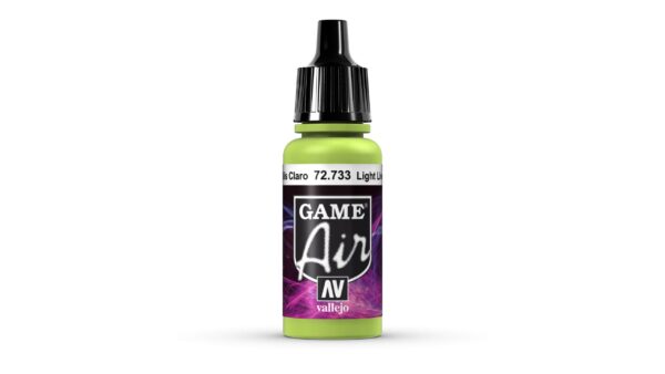 72.733 VALLEJO GAME AIR LIGHT LIVERY GREEN 17ml
