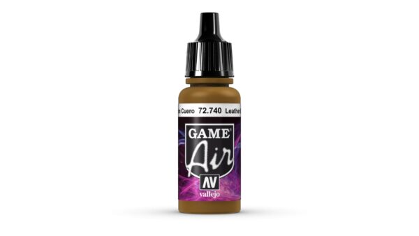 72.740 VALLEJO GAME AIR LEATHER BROWN 17ml