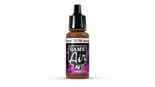 72.758 VALLEJO GAME AIR BRASSY BRASS 17ml