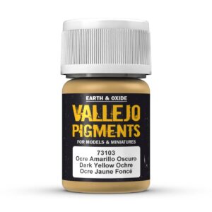 73.103 VALLEJO PIGMENTS DARK YELLOW OCHRE 35ml
