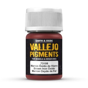 73.108 VALLEJO PIGMENTS BROWN IRON OXIDE 35ml