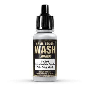 73.202 VALLEJO GAME COLOR WASH PALE GREY 17ml
