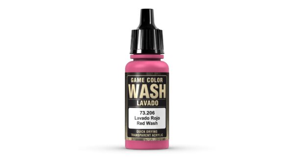 73.206 VALLEJO GAME COLOR WASH RED 17ml