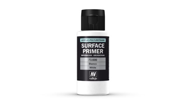 73.600 VALLEJO SURFACE PRIMER WHITE 60ml
