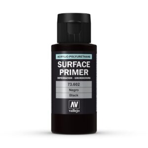 73.602 VALLEJO SURFACE PRIMER BLACK 60ml