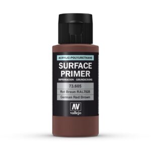 73.605 VALLEJO MATT SURFACE PRIMER GERMAN RED BROWN 60ml