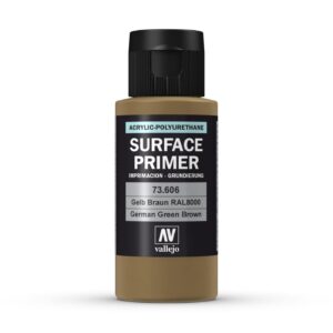 73.606 Vallejo Matt Surface Primer German Green Brown 60ml