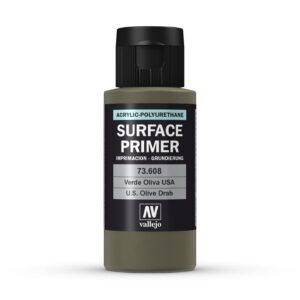 73.608 VALLEJO MATT SURFACE PRIMER US OLIVE DRAB 60ml