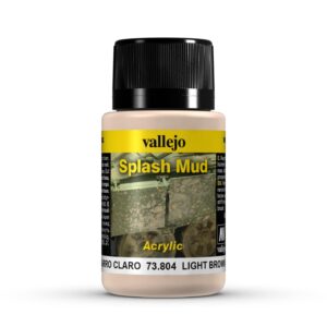 73.804 VALLEJO WEATHERING EFFECTS LIGHT BROWN SPLASH MUD 40ml