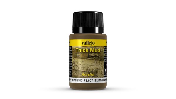 73.807 VALLEJO WEATHERING EFFECTS EUROPEAN THICK MUD 40ml
