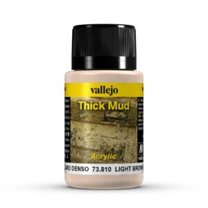 73.810 Vallejo Weathering Effects Light Brown Thick Mud 40ml