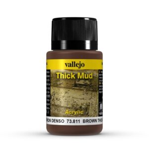73.811 VALLEJO WEATHERING EFFECTS BROWN THICK MUD 40ml