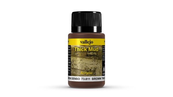 73.811 VALLEJO WEATHERING EFFECTS BROWN THICK MUD 40ml
