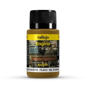 73.813 VALLEJO WEATHERING EFFECTS ENGINE OIL STAINS 40ml