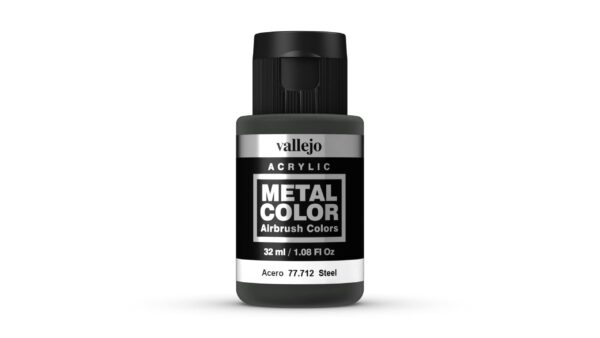 77.712 VALLEJO METAL COLOR STEEL 32ml