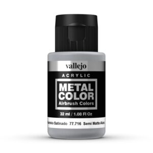 77.716 VALLEJO METAL COLOR SEMI MATE ALUMINIUM 32ml