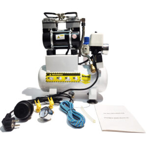 AT180-4L Airbrush Compressor Double Piston Type