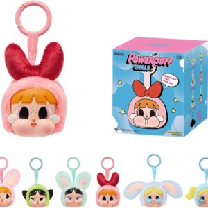 Pop Mart CryBaby x Powerpuff Girls Series Vinyl Face Plush Sealed Case
