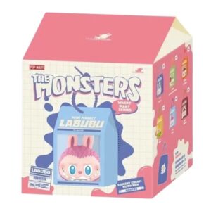 Pop Mart Labubu The Monsters Wacky Mart Series Squishy Charm Sealed Case (6 Blind Box)